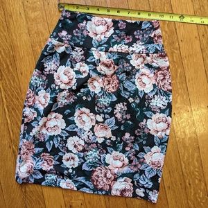 Modcloth bodycon floral skirt